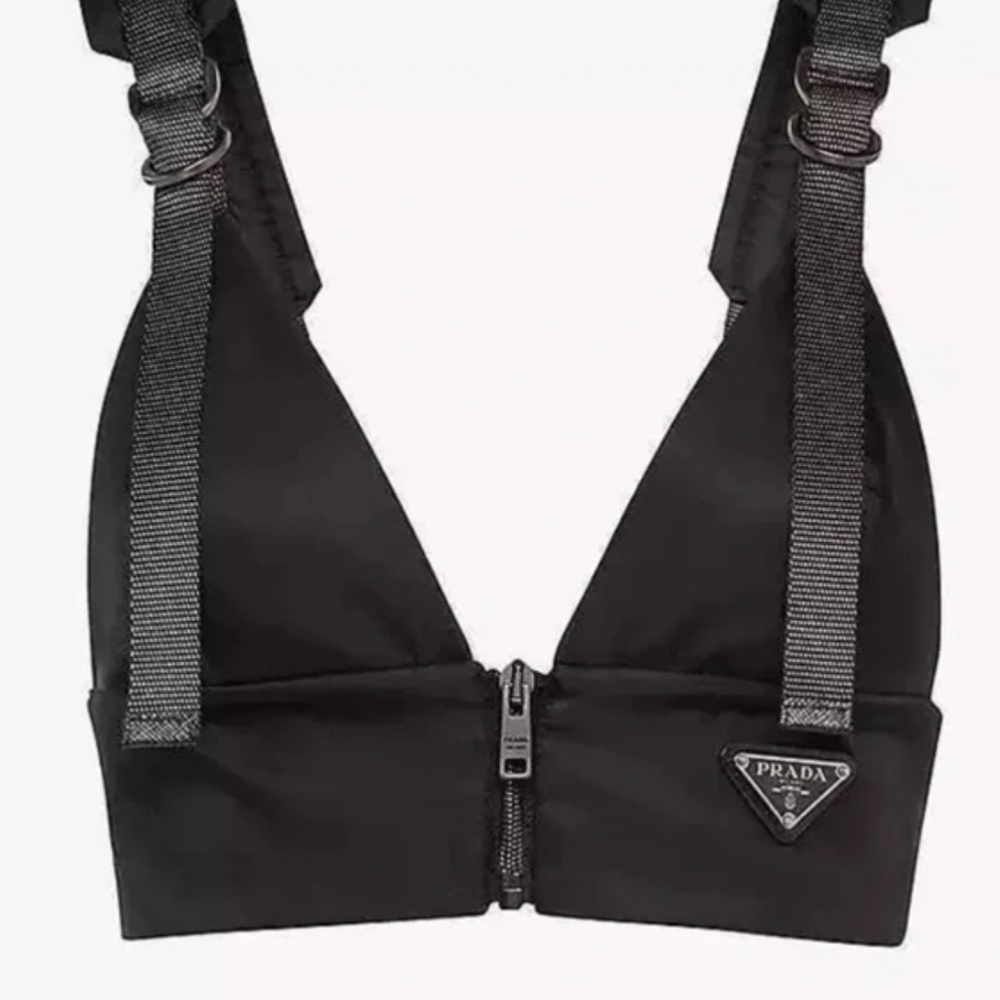Prada Nylon Crop Top - no tag but authentic